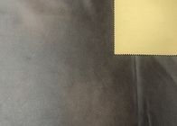 100 Stijl van het Polyester de Materiële Donkere Bruine 400GSM Hoogwaardige Elegante Leer