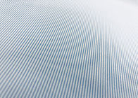 De het Overhemdsstof van de het werk130gsm 100% Polyester/de Toevallige Afwijking breide Stoffen Blauwe Strepen