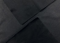 de Polyester Breiende Stof van 200GSM 85% Elastisch voor Badpak Zwarte Kleur