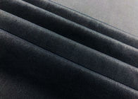 160cm het Elastische de Stoffen Zwarte 200GSM 85% Polyester van de Ondergoedvoering Breien