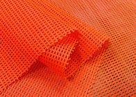 90GSM 100 Percenten van het Polyesternetwerk de Stoffen voor de Oranjerode Kleur van het Schoenenneon