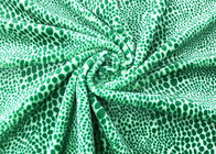 het Materiaal van de de Polyestervacht van 210GSM 100% voor Druk van de Huis de Textiel Groene Luipaard
