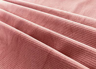Elastische 94%-Polyester Corduroy Stof/As Roze Corduroy Materiële 200GSM