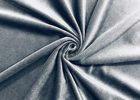 200GSM de Stof Ducth Van kationen van het polyesterfluweel voor Sofa Grey Twill Color