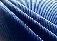 250GSM elastische 92%-Polyester Corduroy Stof voor Marineblauwe Toebehoren