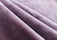 400GSM Materiaal van het elastische 92%-Polyester het Dubbele Suède voor Purple van de Kledingstaro
