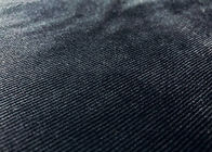 Uitgebrande Super Zachte Zwarte de Kleuren240gsm 100% Polyester van de Fluweel Corduroy Stof