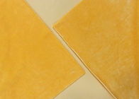 Het donkere Gele Fluweel van de Polyestermicrofiber van de Fluweelstof Materiële 280GSM 92%