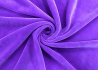 Stof van het elastische 92%-Polyester de Super Zachte Fluweel voor het Textielviooltje van het Speelgoedhuis