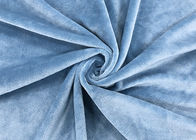 210GSM de zachte Pluchestuk speelgoed Afwijking van de Stoffen100% Polyester breide Blauwe Kleur