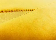 210GSM pluchestuk speelgoed Stof/100%-de Stoffen Gouden Gele Kleur van de Polyesterpluche