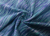 240GSM 92 Percenten Polyester 8 Percenten het Weft Blauwgroen Breien van Spandex