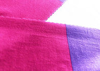 170GSM de elastische 92%-Stof van de Polyesterdruk voor Sporten draagt Roze Purple