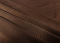 de Polyester van 200GSM 85% het Breien Stoffenelasticiteit voor Ondergoed Elegante Bruin