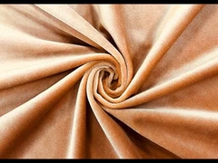 240GSM Zacht Olijfwachtig Geel Fluweel Materiaal 100% Polyester voor Huistextiel