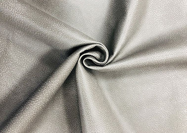Leereffect 100% Polyester Gevoeld Stoffengrijs voor de Hoofdkussens van Stofferingsprojecten