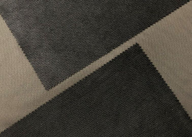 de Polyesterhitte die van 240GSM 100% Super Zachte Fluweelstof voor Bruine Kledingstukolijf drukt
