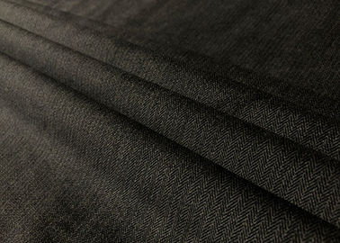 de Polyesterhitte die van 240GSM 100% Super Zachte Fluweelstof voor Bruine Kledingstukolijf drukt