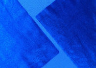 200GSM de zachte 100%-Stof van het Polyesterfluweel voor Kleur van Huis de Textielkoningsblauwen